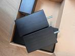 Serta Woody - 6 bedpoten zwart beukenhout - nieuw maat m8, Ophalen of Verzenden, Nieuw, Zwart, Hout