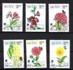 (BLOEMEN/PLANTEN) Laos Mi. 1098/1103 gestempeld, Ophalen of Verzenden, Gestempeld, Dier of Natuur