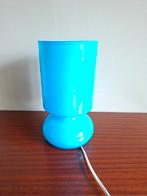 Ikea Lykta Tafellamp - Blauw Glas, Ophalen of Verzenden, Zo goed als nieuw, Glas, Vintage