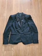 Drykorn blazer zwart smoking satijnen revers wol mix 4 M L, Kleding | Dames, Maat 38/40 (M), Drykorn, Zwart, Ophalen of Verzenden