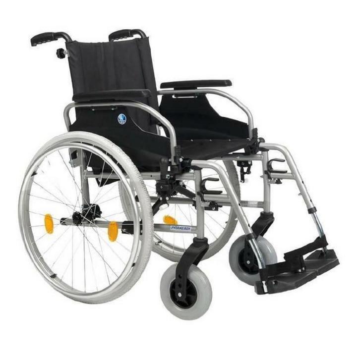 Vermeiren D100 Rolstoel, Diversen, Rolstoelen, Zo goed als nieuw, Duwrolstoel, Inklapbaar, Ophalen of Verzenden