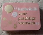 Babbelblik voor prachtige vrouwen - Girl Talk, Vijf spelers of meer, Ophalen of Verzenden, Zo goed als nieuw, Hema