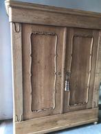 Antieke biedermeier eiken geloogd demontabel, Ophalen