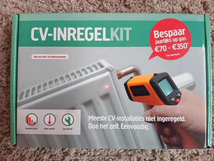 CV Waterzijdig inregelkit (Nieuw), Doe-het-zelf en Verbouw, Verwarming en Radiatoren, Nieuw, Cv-ketel of Combi-ketel, Minder dan 30 cm