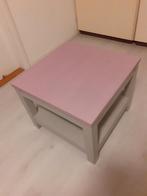 Bijzettafel / Salontafel, Gebruikt, Vierkant, 55 tot 75 cm, Hout