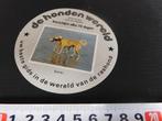 sticker Asten de honden wereld SALUKI, Ophalen, Zo goed als nieuw, Bedrijf of Vereniging