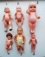 6 Oude Celluloid poppen. Zie omschrijving., Verzamelen, Poppen, Ophalen of Verzenden, Gebruikt, Pop