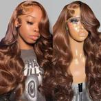 Curly human hair wigs, Sieraden, Tassen en Uiterlijk, Uiterlijk | Haarverzorging, Verzenden, Nieuw, Pruik of Haarverlenging
