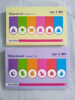 Lijn 3 - Rijtjesboek Drie Sterren Thema 1-6 / 7-12 - Groep 3, Ophalen of Verzenden, Gelezen, Overige niveaus, Nederlands