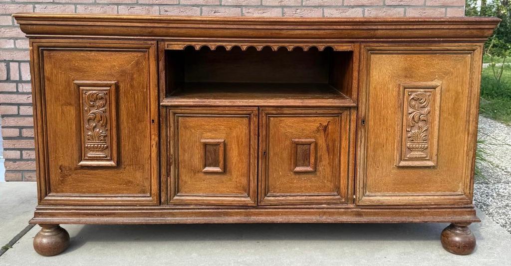 Dressoir antiek, Ophalen, Gebruikt, 25 tot 50 cm, 150 tot 200 cm