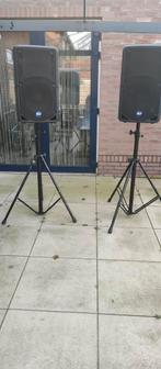 RCF Geluidset: 2x 322A speakers ., Ophalen of Verzenden, Gebruikt, 1000 watt of meer
