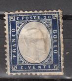 ITALIE Postzegel Viktor Emanuel II Uitgave 1862, Postzegels en Munten, Verzenden