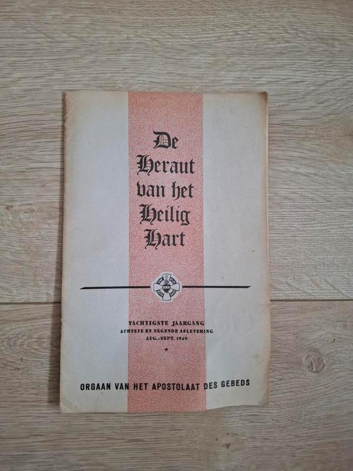 Publicatie genaamd "De Heraut van het Heilig Hart". 1940, Antiek en Kunst, Antiek | Boeken en Bijbels, Ophalen of Verzenden