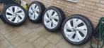 Originele 17 inch velgen volkswagen  met winterbanden, 17 inch, Velg(en), 225 mm, Winterbanden