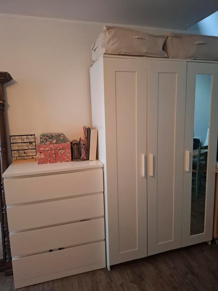 IKEA Brimnes & Malm Ladekast, Huis en Inrichting, Kasten | Kledingkasten, Gebruikt, 200 cm of meer, 50 tot 100 cm, 25 tot 50 cm