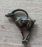 Gepatineerd bronzen beeld  Steenbok Johannes Bosma 1879-1960, Antiek en Kunst, Ophalen of Verzenden