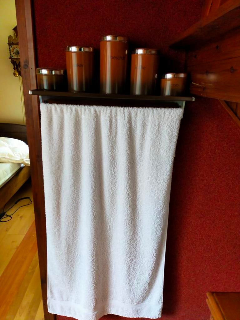 Vintage brabantia Voorraadblikken Set jaren 70, Huis en Inrichting, Ophalen of Verzenden, Gebruikt