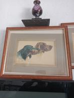 2 schilderijen met honden, Ophalen of Verzenden