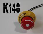 Eao noodstop knop voor 22mm gat, Gebruikt, EAO Benelux B.V., Kamerlingh Onnesweg 46, 3316 GL Dordrecht, Sales.enl@eao.com