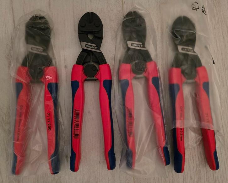 Knipex boutentang 7112-200, Doe-het-zelf en Verbouw, Gereedschap | Handgereedschap, Nieuw, Ophalen of Verzenden