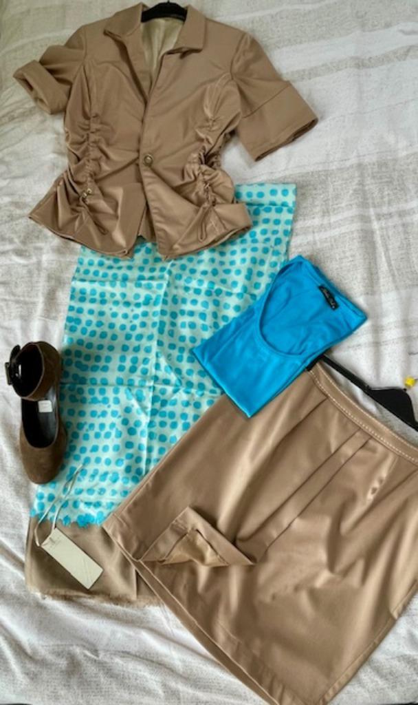 Prachtige set/combinatie * zakelijk of feestelijk* KAPALUA M, Kleding | Dames, Jasjes, Kostuums en Pakken, Zo goed als nieuw, Kostuum of Pak