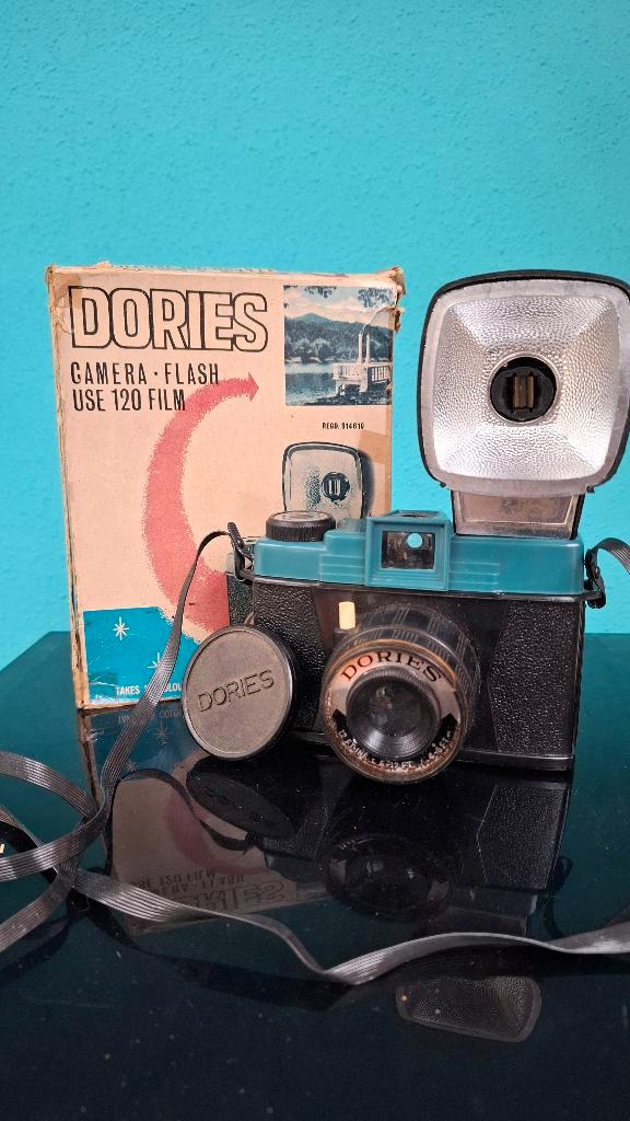 Dories analoge camera 120  LOMO Diana in originele doos, Audio, Tv en Foto, Fotocamera's Analoog, Gebruikt, Compact, Overige Merken