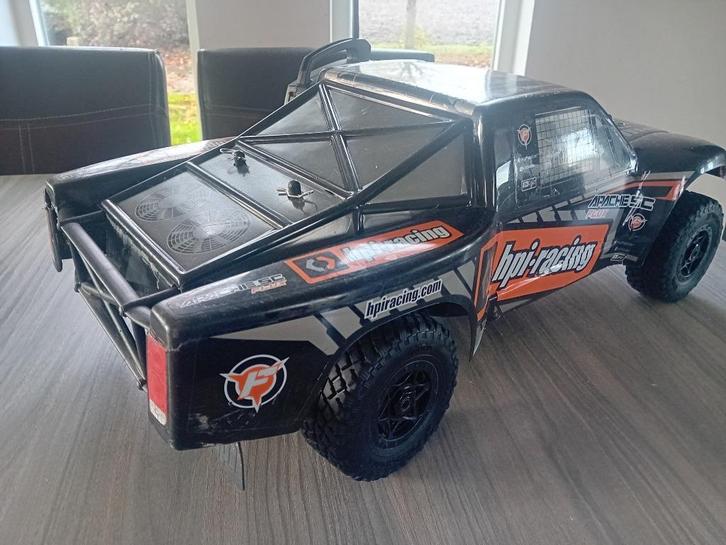 hpi apache sc flux 6s, Hobby en Vrije tijd, Modelbouw | Radiografisch | Auto's, Gebruikt, Auto offroad, Elektro, Schaal 1:8, RTR (Ready to Run)