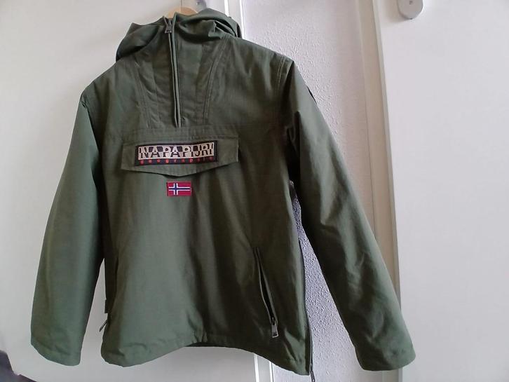Napapijri Rainforest Winter jas. 12 jaar / 152 cm, Kleding | Heren, Jassen | Winter, Nieuw, Overige maten, Groen, Ophalen of Verzenden