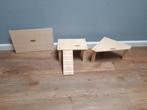 3 houten plateau’s voor hamsters/knaagdieren, Meerdere dieren, Hamster