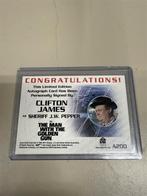 James bond - handtekening - Clifton James as Sherrif j.w. pe, Verzamelen, Ophalen of Verzenden, Nieuw, Foto of Kaart