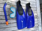 Flippers snorkel set, Ophalen of Verzenden, Gebruikt, Snorkelset