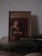 OUD LIJSTJE MET EEN SCHATTIG JONGENTJE, Ophalen of Verzenden