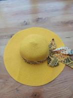 Gevlochten hoed met grote flap voor dames.okergeel. maat 57, Kleding | Dames, Hoeden en Petten, Nieuw, 56 of 57 cm (M, 7 of 7⅛ inch)