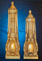 Twee vuurvergulde empire ornamenten, Ophalen of Verzenden