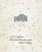 EERSTE DAG MAP 100 JAHRE WIENER STAATSOPER 1869 - 1969, Postzegels en Munten, Postzegels | Eerstedagenveloppen, Ophalen of Verzenden