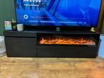 Skraut TV Meubel met Elektrische Haard, Ophalen, 150 tot 200 cm, Zo goed als nieuw, Minder dan 100 cm