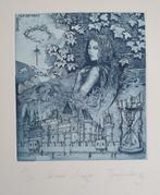 Exlibris E. Timoshenko, Queen Margo en Palais du Louvre, Verzenden