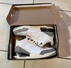 Air Jordan 3 Retro - Top Sneakers!, Kleding | Heren, Schoenen, Ophalen of Verzenden, Zo goed als nieuw, Wit, Sneakers of Gympen