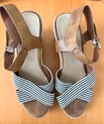 Espadrilles sleehak streepje 40, Ophalen of Verzenden, Zo goed als nieuw, Espadrilles of Moccasins
