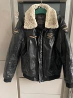 PME Legend Piloten jas XXL, Zwart, Kleding | Heren, Jassen | Winter, Zwart, Overige maten, Ophalen of Verzenden, Zo goed als nieuw