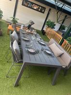 Showroommodel | Lounge- diningset Mike | Borek, Ophalen, Bank, 6 zitplaatsen, Aluminium