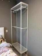 IKEA Kapstok/open kast met schoenenopberger MACKAPAR, Huis en Inrichting, Ophalen, 200 cm of meer, Zo goed als nieuw, Metaal