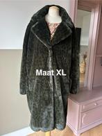 Bontjas XL Panter Groen - Carnaval!, Ophalen of Verzenden, Zo goed als nieuw, Maat 46/48 (XL) of groter