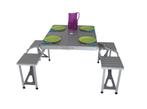 Campingtafel  Picknick 4 personen, Caravans en Kamperen, Ophalen, Zo goed als nieuw, Campingtafel