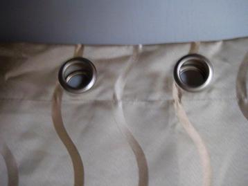 8 STUKS HEEL MOOIE CHIQUE GORDIJNEN MET RINGEN beschikbaar voor biedingen