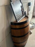 Decoratief wijnvat met golfclub bord, Ophalen of Verzenden, Zo goed als nieuw, Overige typen