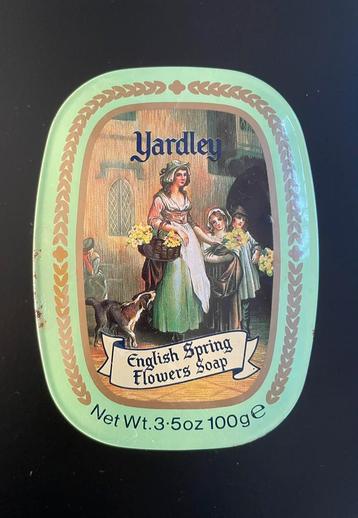 Leeg blikje - Yardley Englisch Spring Flowers perfumed soap beschikbaar voor biedingen