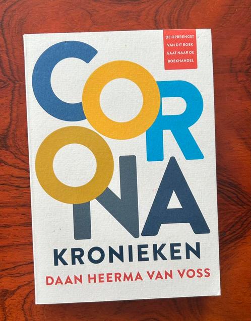 Daan Heerma van Voss - Coronakronieken, Boeken, Overige Boeken, Zo goed als nieuw, Ophalen of Verzenden