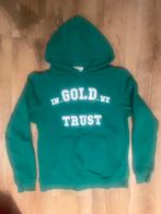 In Gold we Trust hoodie, Ophalen of Verzenden, Zo goed als nieuw, Jongen of Meisje, Trui of Vest