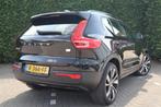 Volvo XC40 Recharge P8 AWD R-Design | Panoramadak | 360-Came, Gebruikt, Zwart, Origineel Nederlands, 430 km